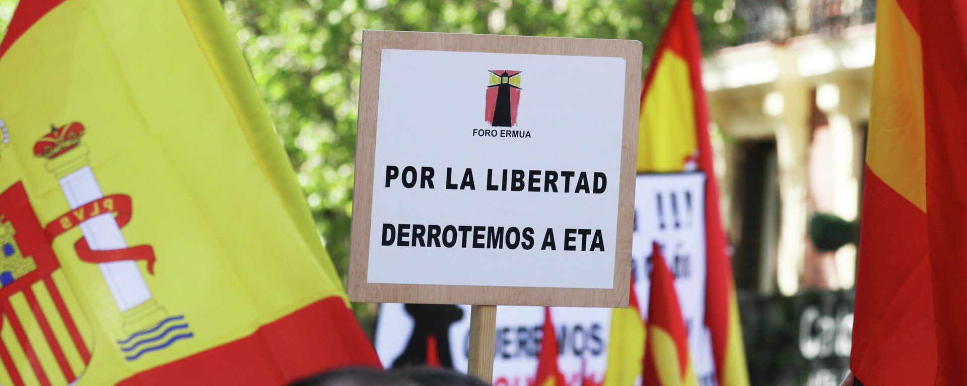 Manifestación de víctimas del terrorismo - Sputnik Mundo, 1920, 27.06.2020