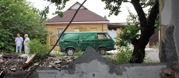 Situación en Donbás (archivo) - Sputnik Mundo