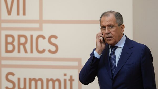 Serguéi Lavrov, ministro de Asuntos Exteriores de Rusia - Sputnik Mundo