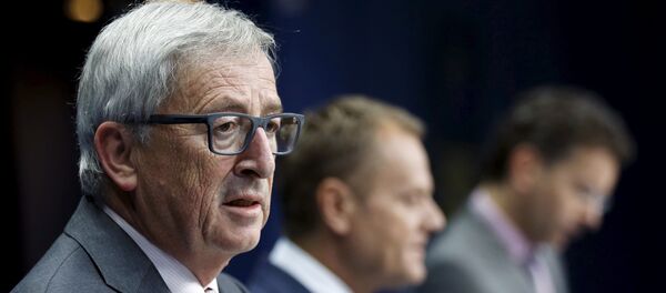 Jean-Claude Juncker, presidente de la Comisión Europea - Sputnik Mundo