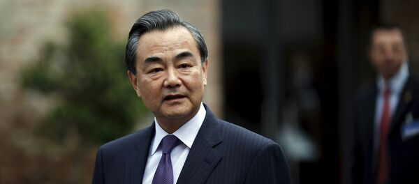 Wang Yi, ministro de Exteriores chino Wang Yi, ministro de Exteriores chino - Sputnik Mundo
