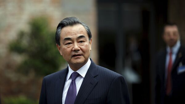 Wang Yi, canciller de China (archivo) - Sputnik Mundo