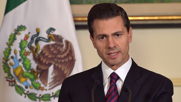 Enrique Peña Nieto, presidente de México (archivo) - Sputnik Mundo