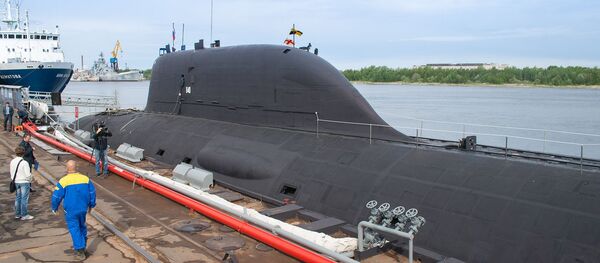 Un submarino nuclear de Rusia (imagen referencial) - Sputnik Mundo