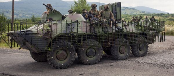 Fuerzas ucranianas cerca de Mukachevo - Sputnik Mundo