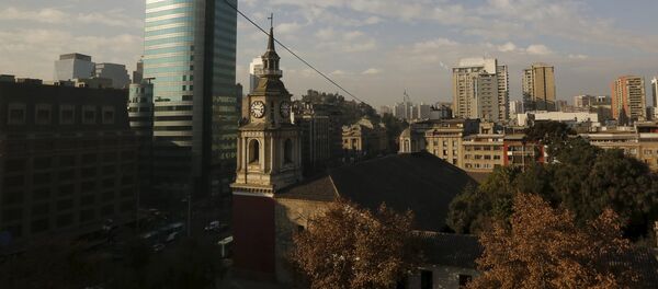 Iglesia de San Francisco en Santiago de Chile - Sputnik Mundo