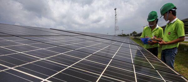Paneles solares - Sputnik Mundo