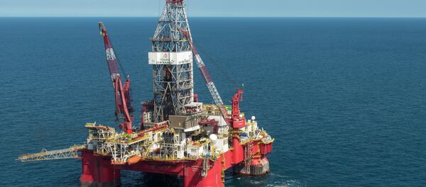 Plataforma petrolífera de Pemex Plataforma petrolífera de Pemex - Sputnik Mundo