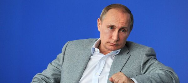 Vladímir Putin, presidente de Rusia, el 14 de julio, 2015 - Sputnik Mundo