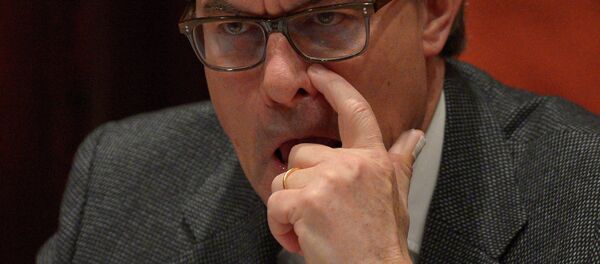 Artur Mas, presidente de Cataluña - Sputnik Mundo