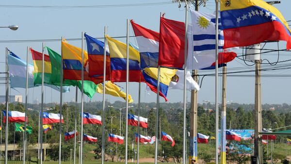 Banderas de Mercosur (archivo) - Sputnik Mundo