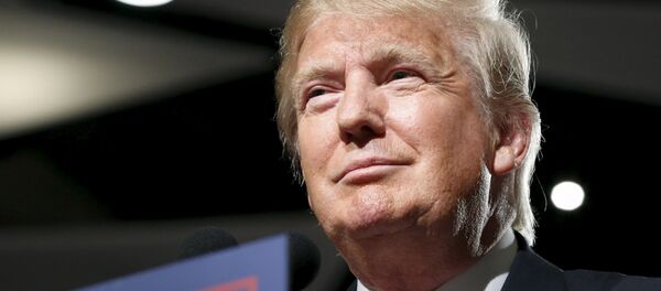 Donald Trump, candidato a las primarias republicanas de cara a las elecciones presidenciales de EEUU de 2016 - Sputnik Mundo
