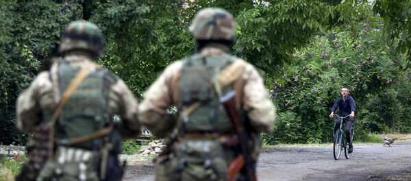 Militares ucranianos en Mukáchevo Militares ucranianos en Mukáchevo - Sputnik Mundo