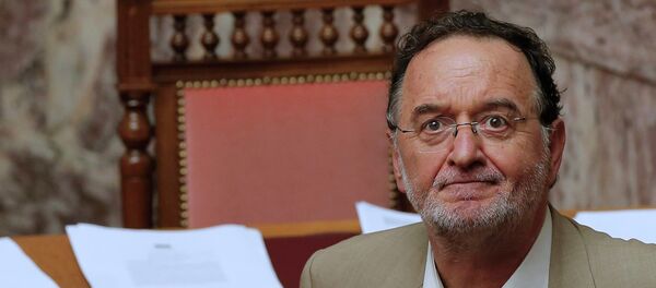 Panagiotis Lafazanis, ministro de Energía de Grecia - Sputnik Mundo