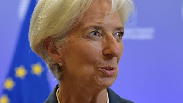 Christine Lagarde, directora gerente del Fondo Monetario Internacional - Sputnik Mundo