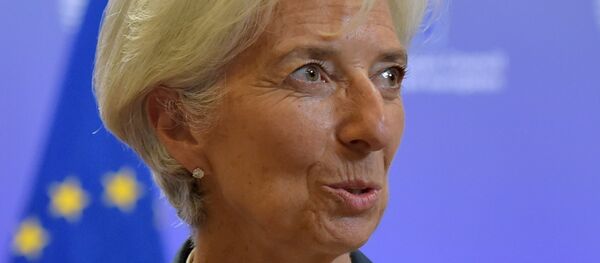 Christine Lagarde, directora gerente del Fondo Monetario Internacional - Sputnik Mundo