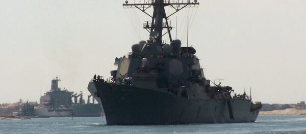 Destructor estadounidense USS Porter (archivo) - Sputnik Mundo