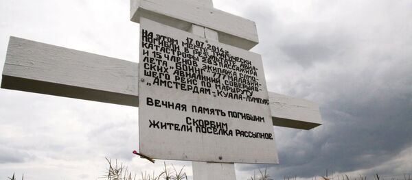 Lugar de la catástrofe del vuelo de MH17 en Ucrania - Sputnik Mundo