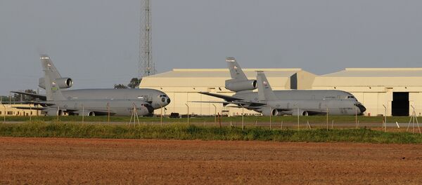 Aviónes militares estadounidenses en la base de Morón de la Frontera (archivo) - Sputnik Mundo