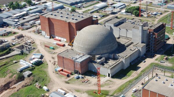 Obra de la Central Nuclear Atucha II - Sputnik Mundo