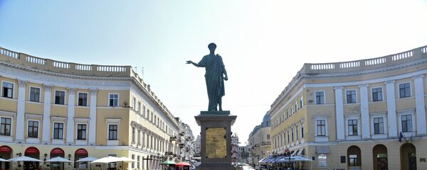 Monumento al duque de Richelieu en Odesa - Sputnik Mundo