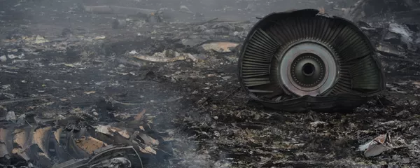 El lugar del siniestro del MH17 en Ucrania El lugar del siniestro del MH17 en Ucrania - Sputnik Mundo