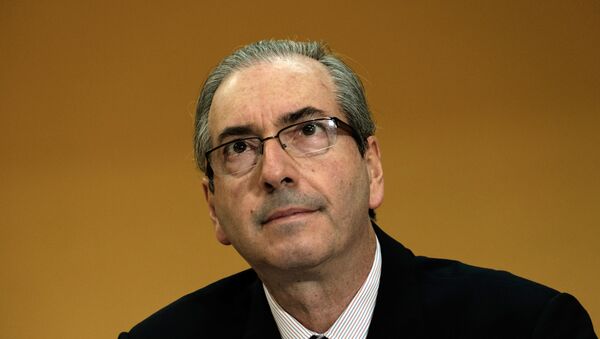 Eduardo Cunha, presidente del Congreso de los Diputados de Brasil - Sputnik Mundo