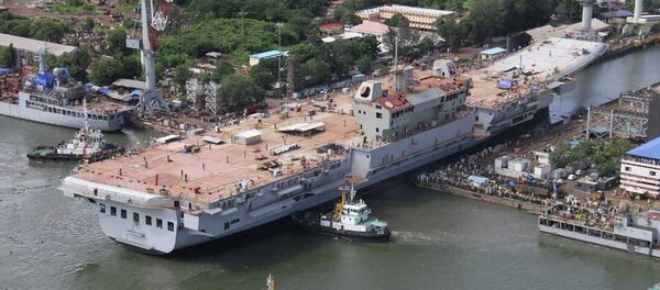 Portaavion de la clase Vikrant de la Armada India - Sputnik Mundo