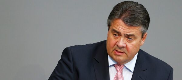Sigmar Gabriel, vicecanciller y ministro de Economía de Alemania - Sputnik Mundo