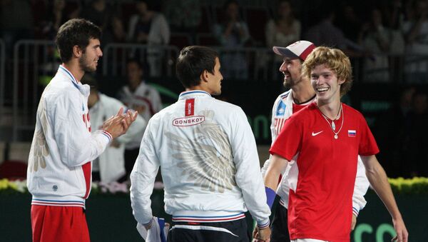 Selección rusa de tenis - Sputnik Mundo
