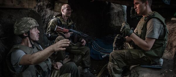 Milicianos en la región de Donetsk Milicianos en la región de Donetsk - Sputnik Mundo