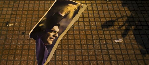 Alexis Tsipras, primer ministro de Grecia (archivo) Alexis Tsipras, primer ministro de Grecia (archivo) - Sputnik Mundo