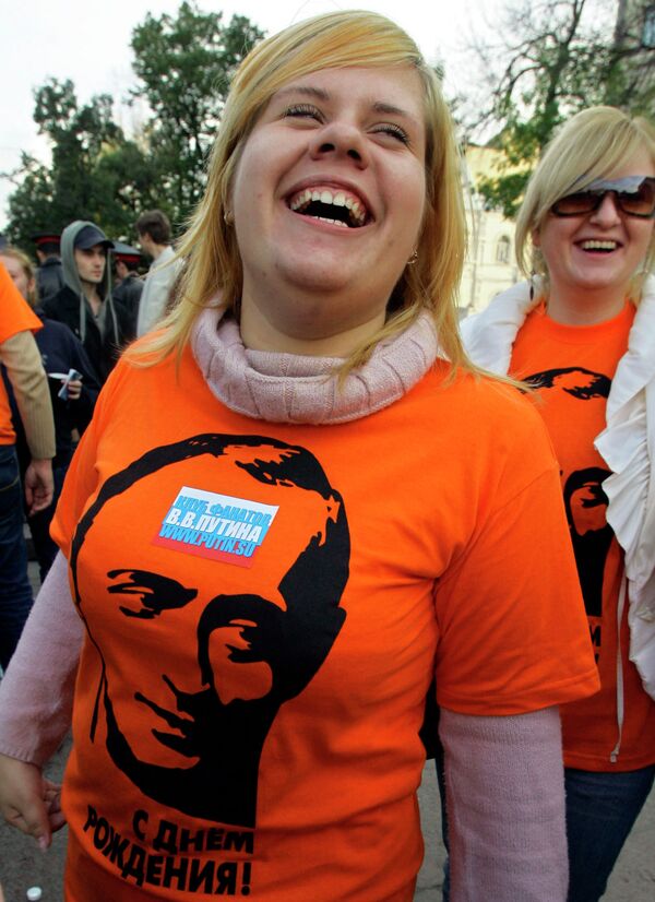 Seguidores de Putin en Rusia y el resto del mundo - Sputnik Mundo