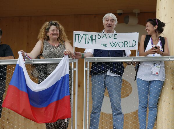 Seguidores de Putin en Rusia y el resto del mundo - Sputnik Mundo