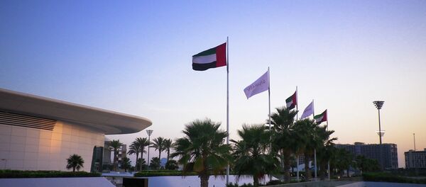 Banderas de Emiratos Árabes - Sputnik Mundo
