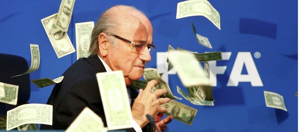 Joseph Blatter, presidente de la FIFA - Sputnik Mundo