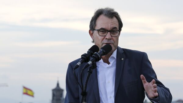 Artur Mas, presidente de Cataluña - Sputnik Mundo