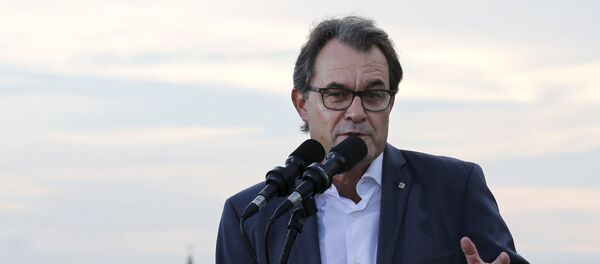 Artur Mas, presidente de Cataluña - Sputnik Mundo