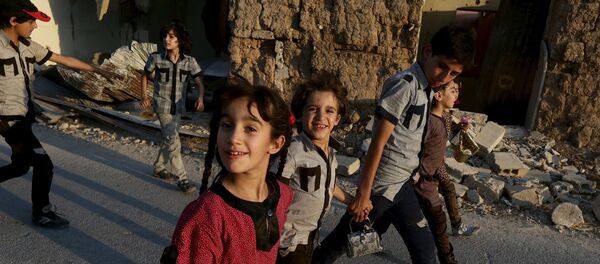 Niños sirios - Sputnik Mundo