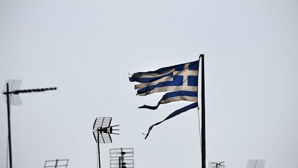 Bandera de Grecia - Sputnik Mundo