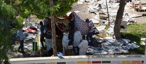 Atentado en Suruc Atentado en Suruc - Sputnik Mundo