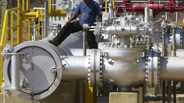 Estación Parapeti del control de gas natural en la región de Tarenda, Bolivia - Sputnik Mundo