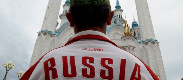 Сelebración de la festividad religiosa islámica Eid al-Fitr en Kazan - Sputnik Mundo