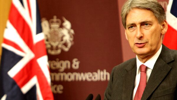 Phillip Hammond, ministro de Exteriores de Gran Bretaña - Sputnik Mundo