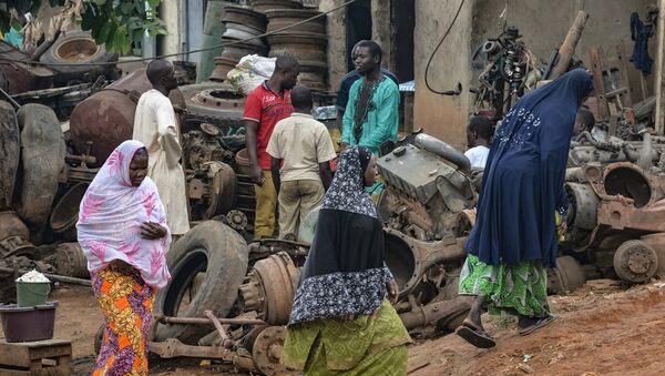 Habitantes de Yaundé, capital de Camerún - Sputnik Mundo