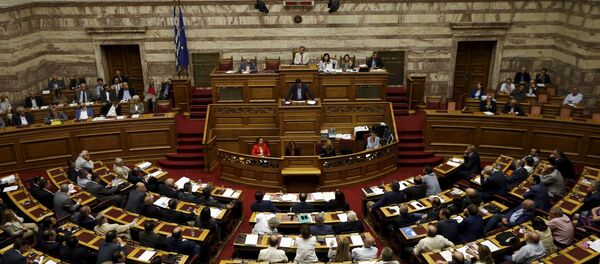 El Parlamento de Grecia - Sputnik Mundo