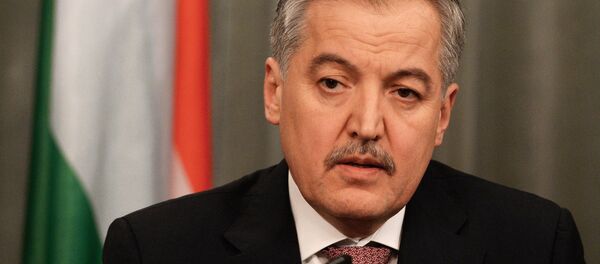 Sirodjidin Asloven, ministro de Exteriores de Tayikistán - Sputnik Mundo