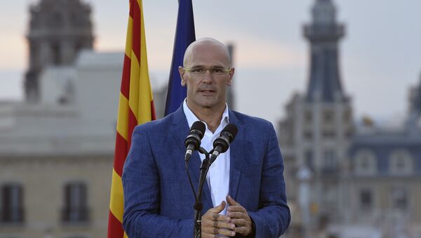 Raül Romeva, el cabeza de lista de Junts pel Sí - Sputnik Mundo