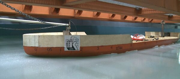 Ensayos de un futuro rompehielos ruso - Sputnik Mundo