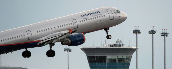 Avión Airbus A321 de compañía aérea rusa Aeroflot - Sputnik Mundo